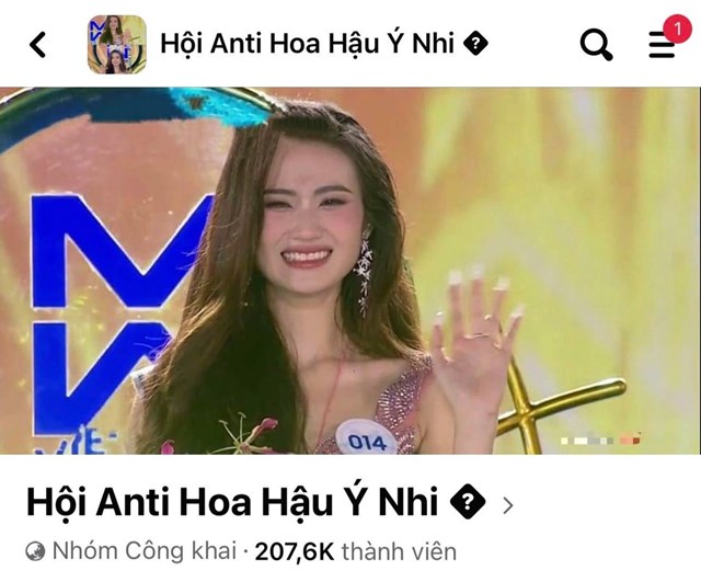 Hoa hậu Ý Nhi bị lập hội 'anti', đề nghị tước bỏ vương miện